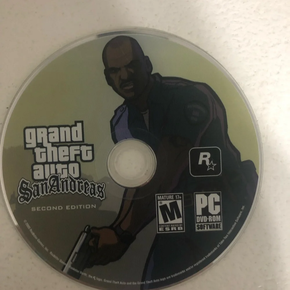 Grand Theft Auto pc dvd rom 2nd edition